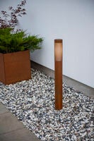 Pistoia trädgårdsstolpe Svart