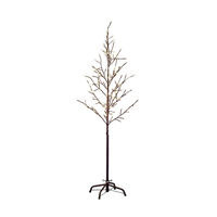 Brown Tree 150cm W White LED