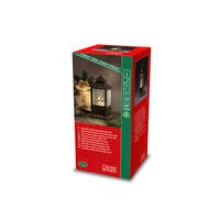 Vattenfylld minilykta snögubbe