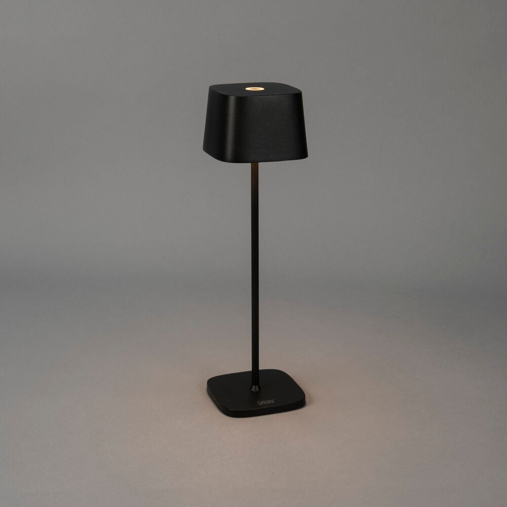 Capri table lamp usb black