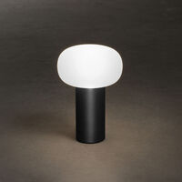 Antibes bordslampa svart USB