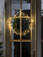 Krans 48 varmvita LED