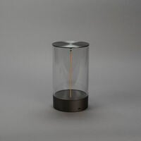Edison M bordslampa M.Grå USB