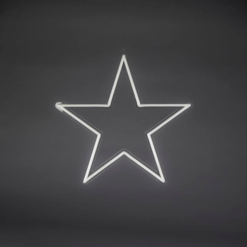 Deco. Christmas star LED outd.