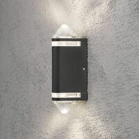 Modena Double Wall Light Black
