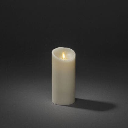 Vaxljus 7,6x16,5 cm LED