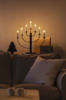 Candlestick 7 bulbs metal