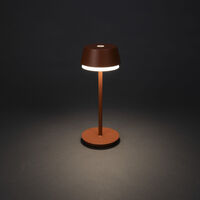 Lyon bordslampa usb Teracotta
