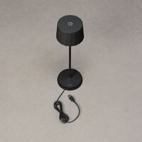 Positano table lamp usb black