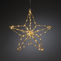 Micro LED Goldstern, 36cm, 90