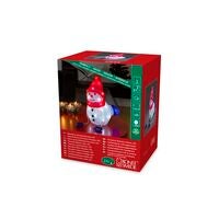 Acrylic lying snowman, LED