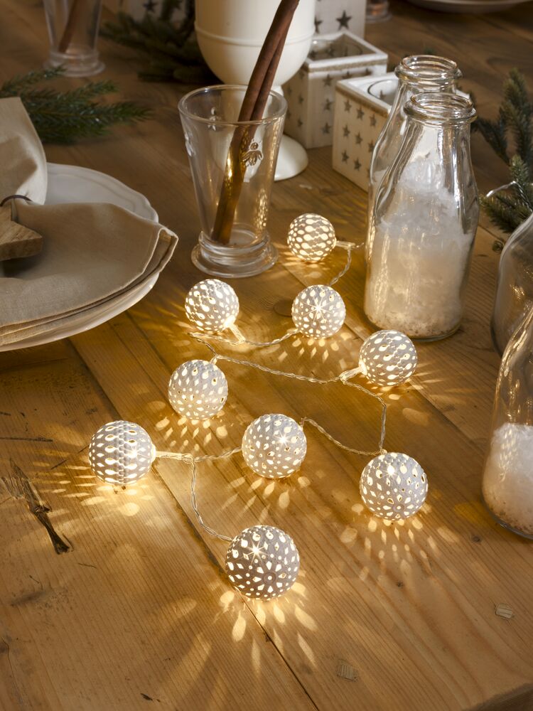 Slinga 10 varmvita LED