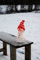 Snögubbe akryl 32cm 32 Led