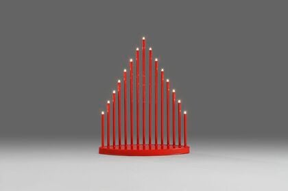 Candlestick metal 15 LED