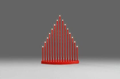 Candlestick metal 15 LED