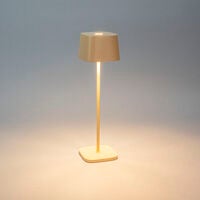 Capri bordslampa Sand USB