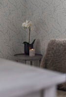 B/O cement candle light LED