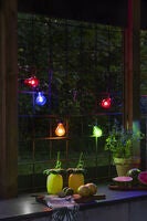 Lightset 5 cl. bulbs, B/O, LED