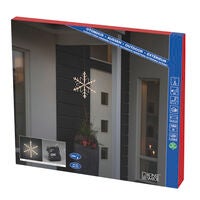 Acrylic Snowflake LED, 40cm