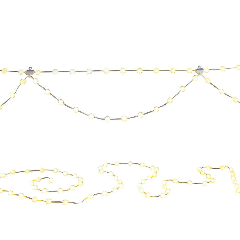 Gardin+ljusslinga, cherry LED