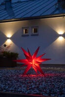 3D Star 100cm red