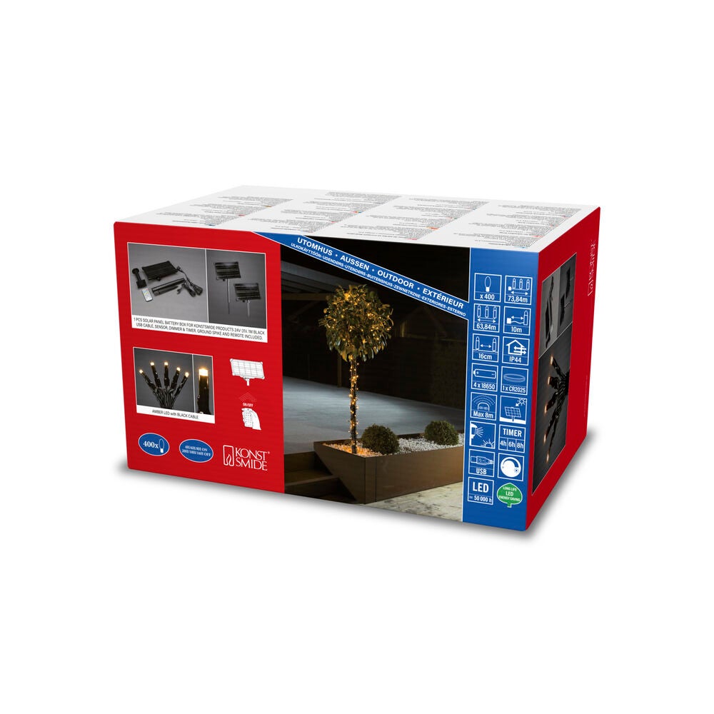 B/O Lightset 400 LED, Solar