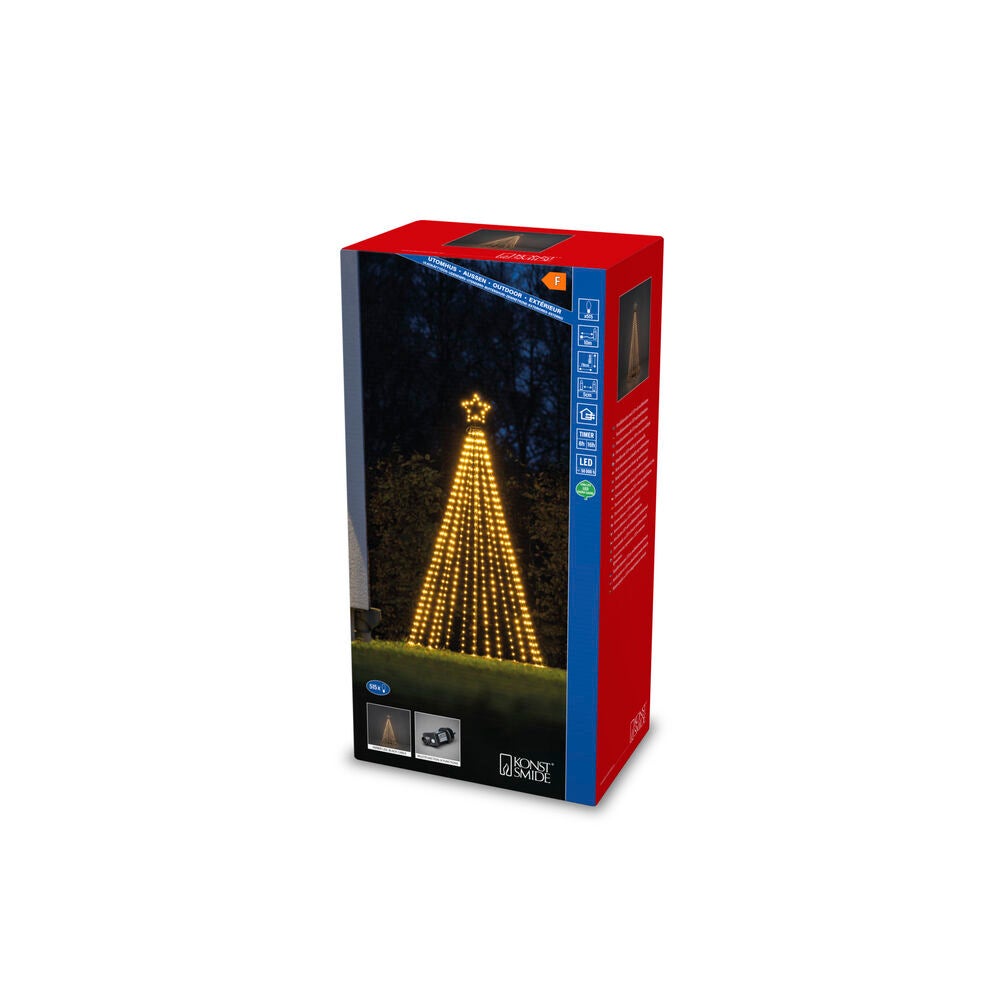 LED Tannenbaum mit Stern, kege