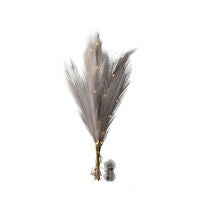 Artificial reeds 28 LED grey