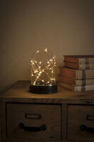 Glaskupa 30 amber LED