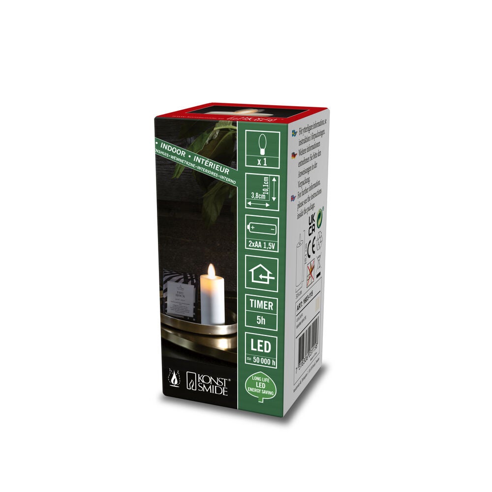 Ljus 3,8x10,1 cm LED