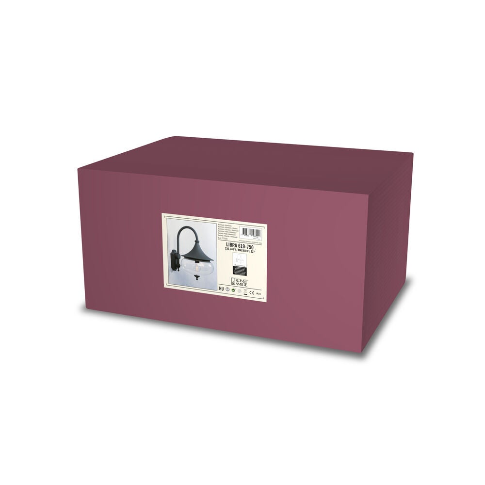 Libra Down Wall - Matt Black