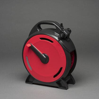Cable reel with light set