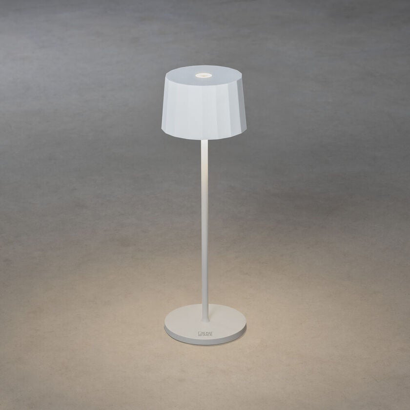 Positano bordslampa vit USB 