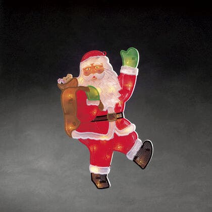 Santa Silhouette 20 LED