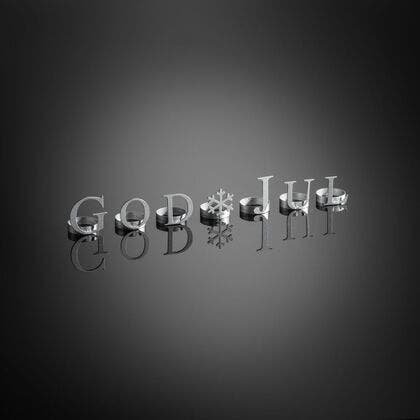 Dekorationsbokstäver God Jul