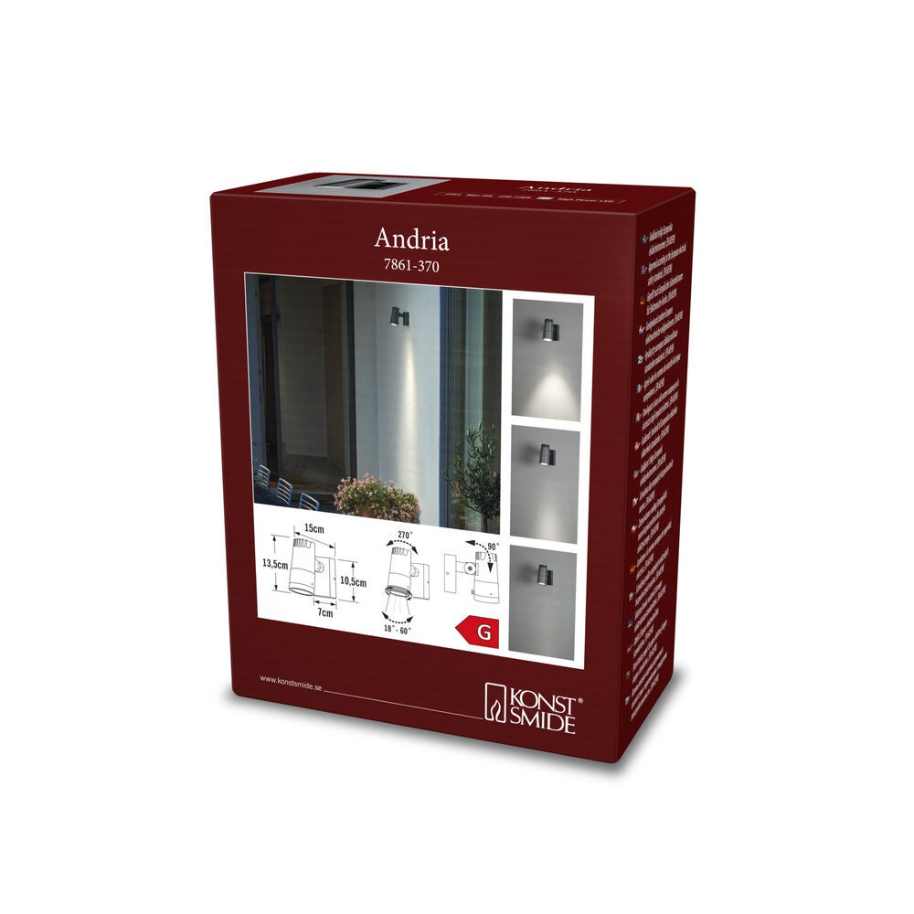 Andria Wall Light HP LED