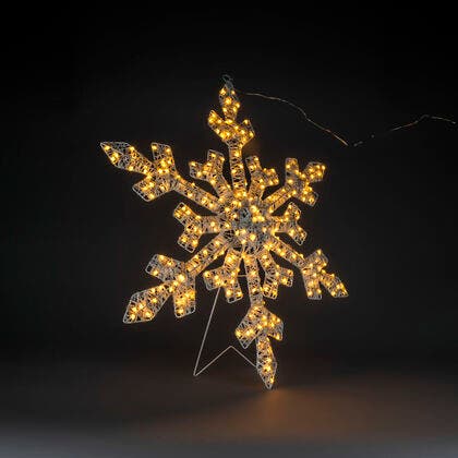 Deco. snowflake outd. 80cm