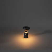 Nantes bordslampa USB Svart