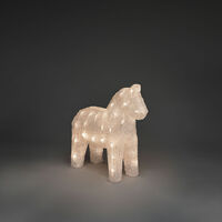 Häst akryl 32cm 48 Led