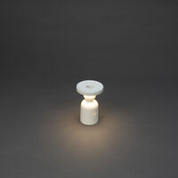 Nantes bordslampa USB Vit