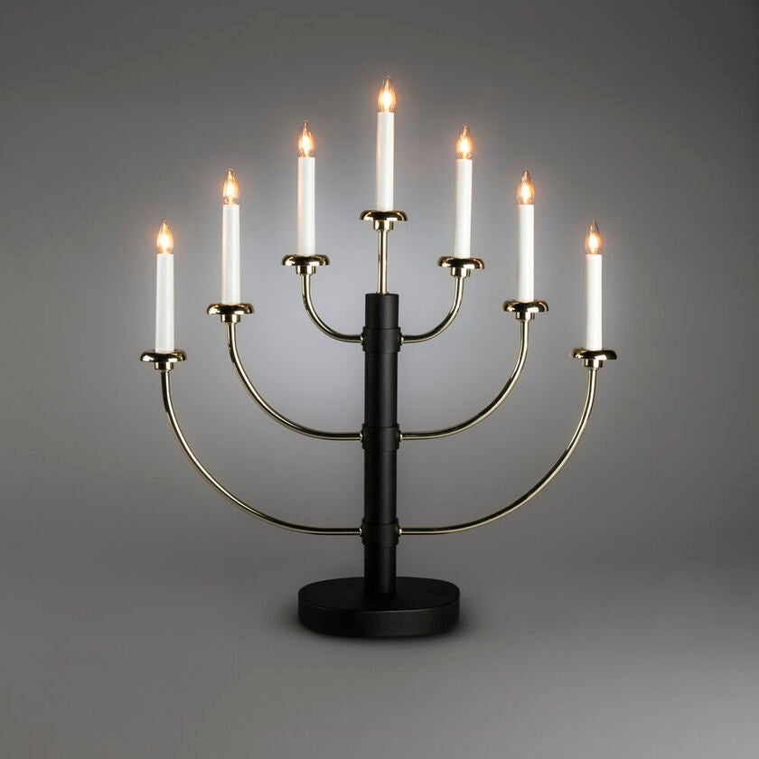 Metallleuchter, 7Lampen