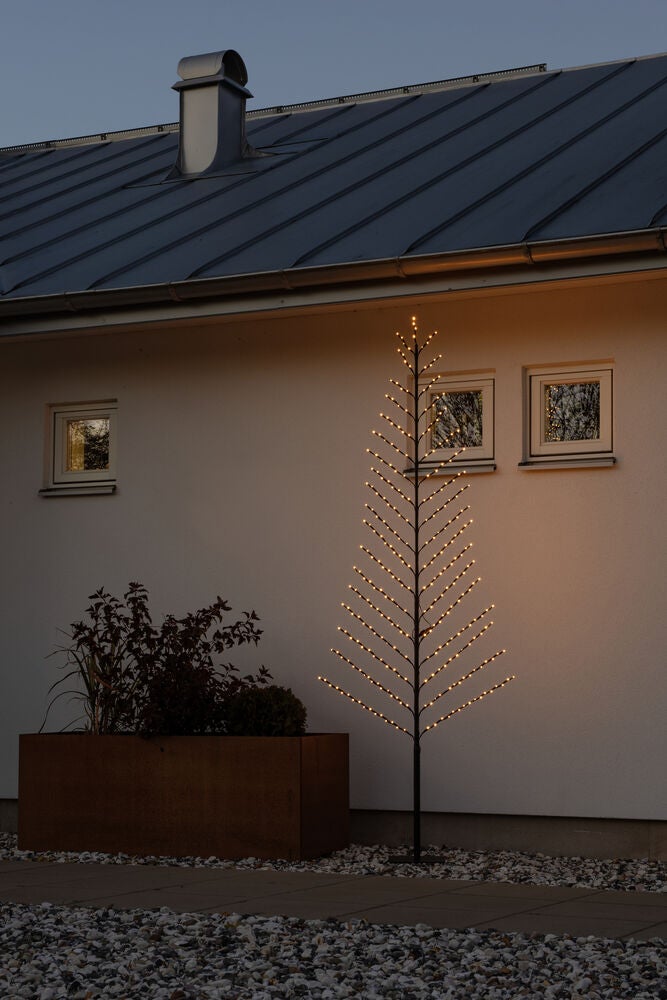 2D Baum, schwarz, 240cm LED