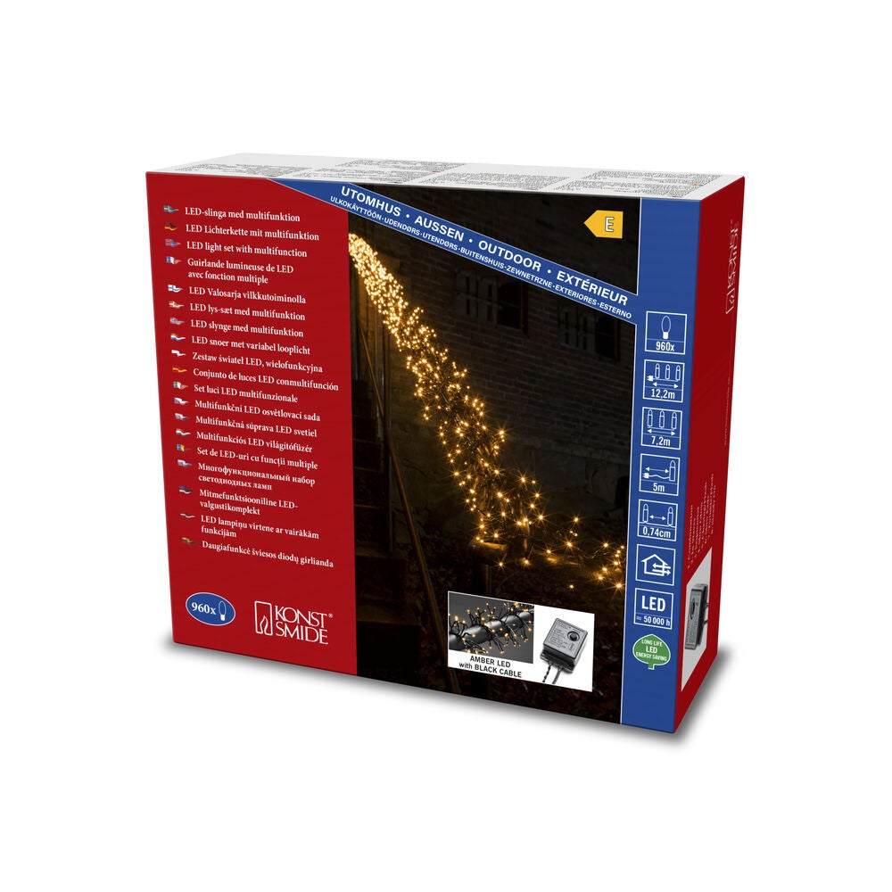 Slinga cluster 960 amber