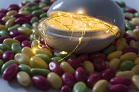 Micro LED Lichterkette, 6h Tim