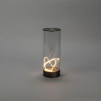 Edison S bordslam. M.Grå USB