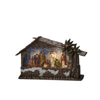 Water Lantern Nativity Scene