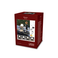 Monaco table lamp dak grey USB