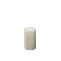 Wax Candle LED 7.6x 16.5cm B/O