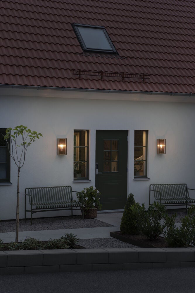 Carpi Wandl. groß E27 schwarz