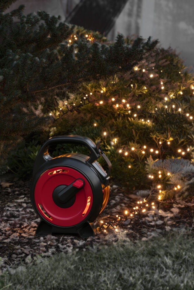 Cable reel, 300 amber LED